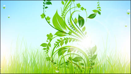 Herbe verte modle 05 - vecteur