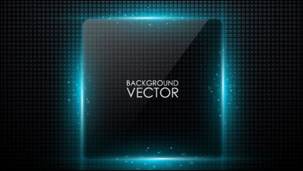 Frontire de texture de verre 03 - matriel vecteur