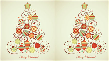 Vecteur de Noël illustration modle - 03