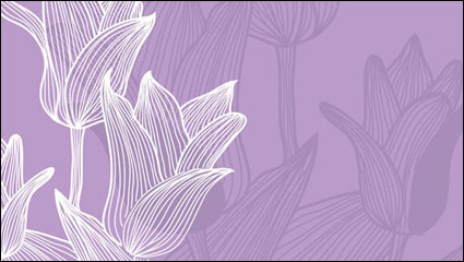 Tulip fond - vecteur