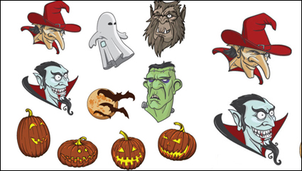Matriau Halloween - vecteur