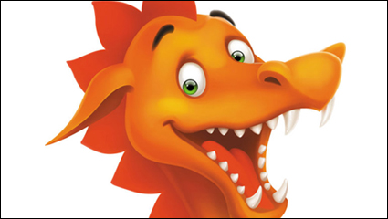 Caricature de dragon image 05 - vecteur