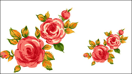 Rose bouquet 02 - matriel vecteur
