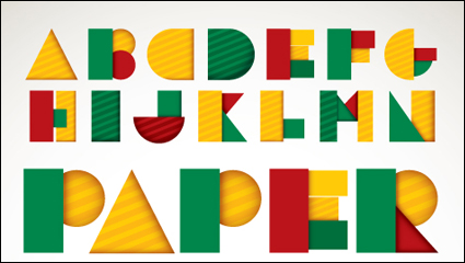 Font conception Srie 42 - matriel vecteur