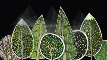 Cartoon urbain vecteur matriel thme -5