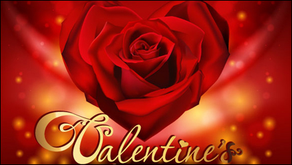 Cartes du jour de la Saint-Valentin Retro 03 - vecteur