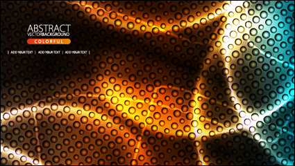 Motif de ligne de flux dynamique 03 - matriel vecteur