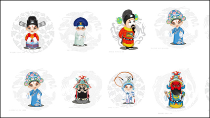 Opra Vector cartoon figures 2