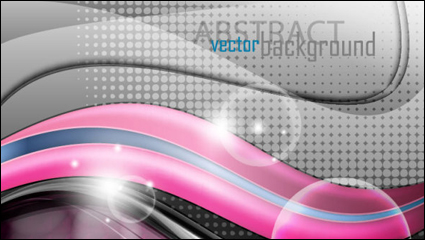 Motif de ligne de flux dynamique 05 - matriel vecteur