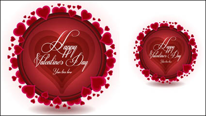 Exquisite Valentine background 02 - matriel vecteur