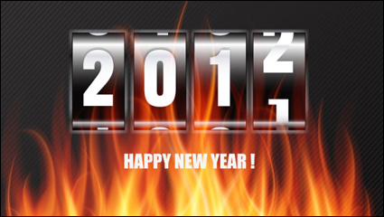 2012 WordArt fond 01 - vecteur matriel