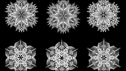 Noir et blanc motif 02 - matriel vecteur