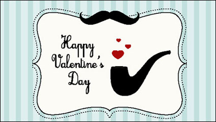Cartoon Valentine illustrateur 04 - matriel vecteur