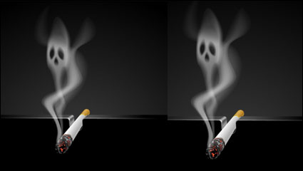 Non-fumeurs Annonces 05 - vectorielle