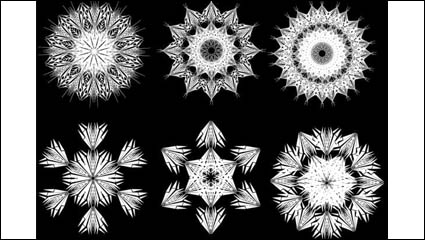 Noir et blanc motif 05 - matriel vecteur