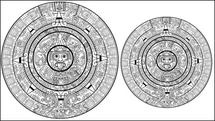Motifs mayas 03 - matriel vecteur
