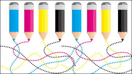 Couleur CMJN 03 - matriel vecteur
