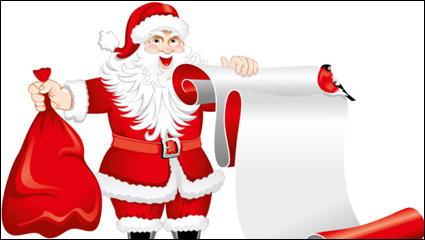 Santa Claus 02 - matriel vecteur