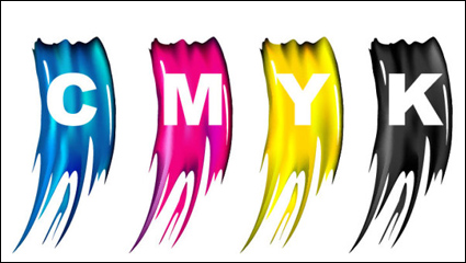 CMYK Colors 04 - matriel vecteur