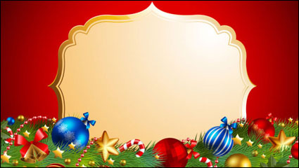 Beau fond de Noël 01 - matriel vecteur