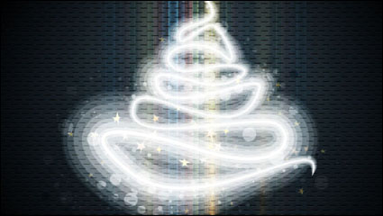 Magnifiquement Halo Noël 02 - matriel vecteur