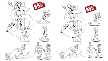 Cartoon 02 - matriel vecteur