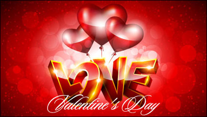 Valentine background 04 Fantaisie - matriel vecteur