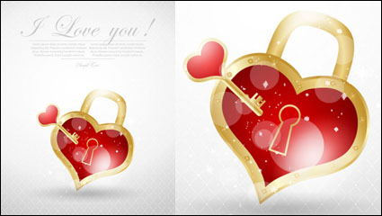 Valentine card 01 - matriel vecteur