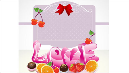 Mignon Valentine Design 01 - matriel vecteur