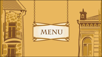 Menus de bande dessine 04 - matriel vecteur