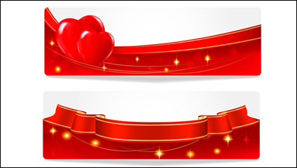 Les lments de la Saint-Valentin romantique 4 - vecteur matriel