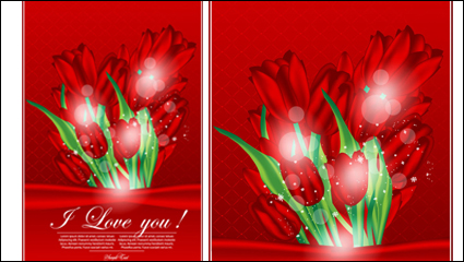 Valentine card 01 - matriel vecteur