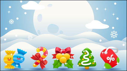 Matriau fte de Noël 03 - matriel vecteur