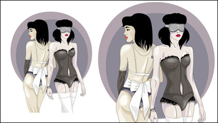 Sexy illustrateur 02 - matriel vecteur
