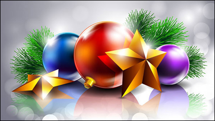 Beau Noël fond dcoratif 01 - matriel vecteur