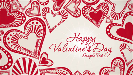 Valentine background 04 - matriel vecteur