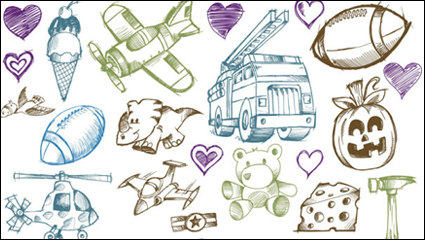 Ligne jouets de dessins anims d
