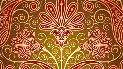 Continental exquis motif de fond 02 - vecteur matriel
