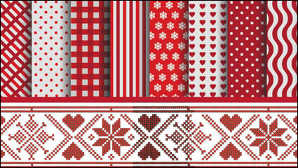 Divers motifs tissu 01 - matriel vecteur