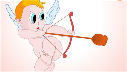 Cartoon Love Theme 04 - matriel vecteur