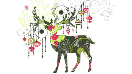 Beau motif de Noël 01 - matriel vecteur