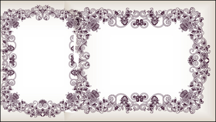 Beaux frontire de motif 05 - matriel vecteur