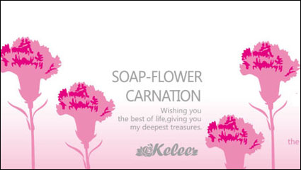 Carnation vecteur matriel bannire