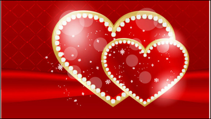 Valentine carte 02 - matriel vecteur
