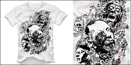 t-shirt design Vector matriel