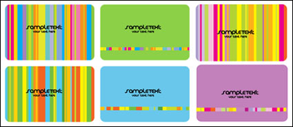 Modles de cartes de couleur