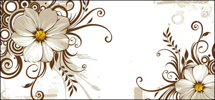 Chrysanthme sauvage et de la mode tendance vecteur matriel