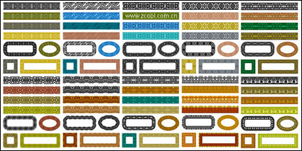Varit de matriaux classique dentelle srie vecteur-1