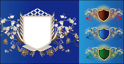 Bouclier modle vectoriel