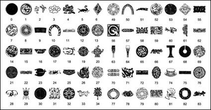 Ombrage traditionnels Vector